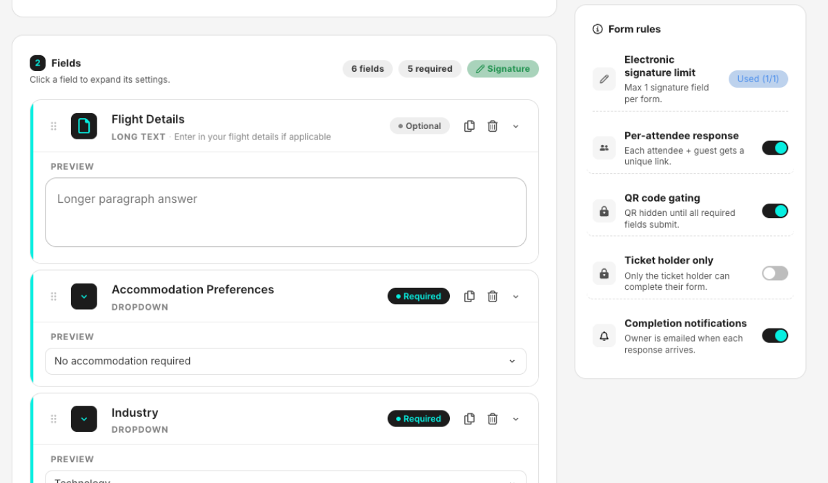 Circolo Dynamic Forms builder