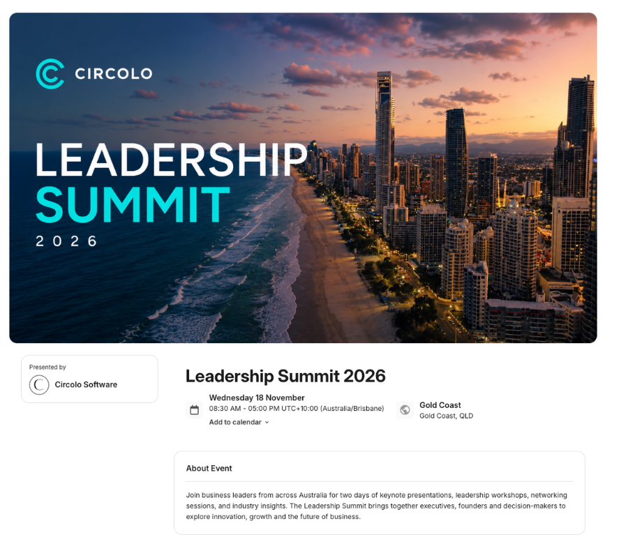 Circolo attendee portal